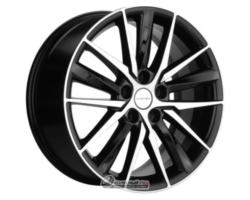 Khomen KHW 1807 8x18 5*114.3 ET46 DIA67.1 Black-FP Литой