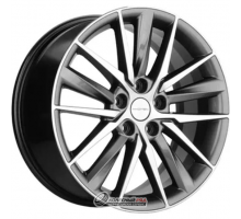 Khomen KHW 1807 8x18 5*112 ET39 DIA66.6 Gray-FP Литой