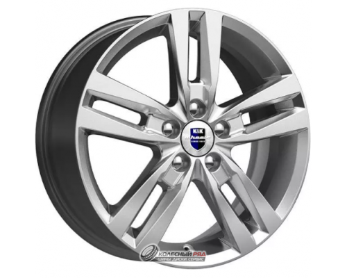 K&K Rassvet 6.5x16 5*100 ET38 DIA67.1 Дарк платинум Литой
