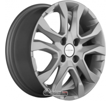 Khomen KHW 1503 6x15 4*100 ET46 DIA54.1 F-Silver Литой