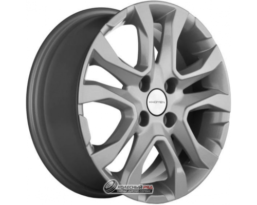 Khomen KHW 1503 6x15 4*100 ET46 DIA54.1 F-Silver Литой