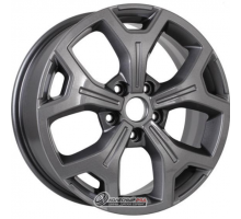 Khomen KHW 1710 6.5x17 5*114.3 ET40 DIA64.1 Gray Литой