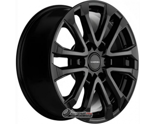 Khomen KHW 1805 7.5x18 6*139.7 ET25 DIA106.1 Black Литой