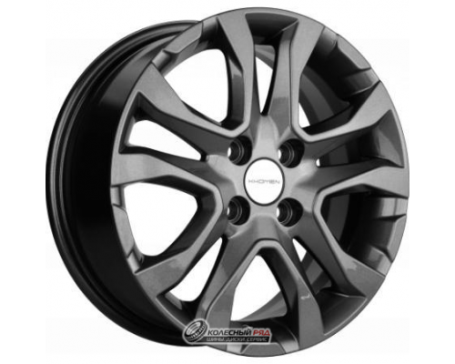 Khomen KHW 1503 6x15 4*100 ET40 DIA60.1 Gray Литой