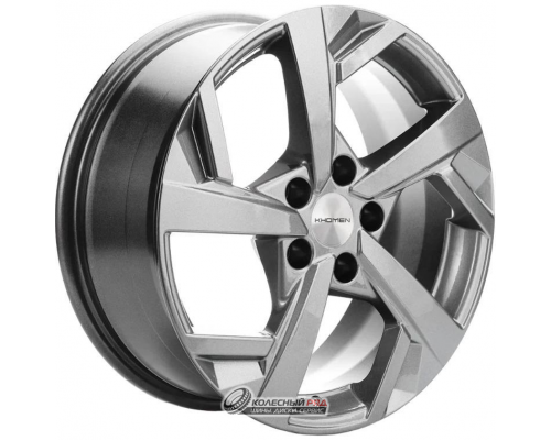 Khomen KHW 1712 7x17 5*112 ET54 DIA57.1 G-Silver Литой