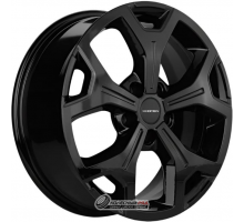 Khomen KHW 1710 6.5x17 5*108 ET33 DIA60.1 Black Литой