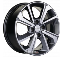 Khomen KHW 1501 6x15 4*98 ET36 DIA58.6 Gray-FP Литой