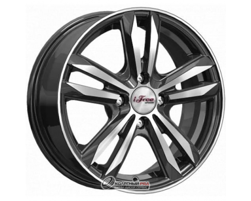 iFree Маскот 6x15 4*100 ET40 DIA67.1 Блэк Джек Литой