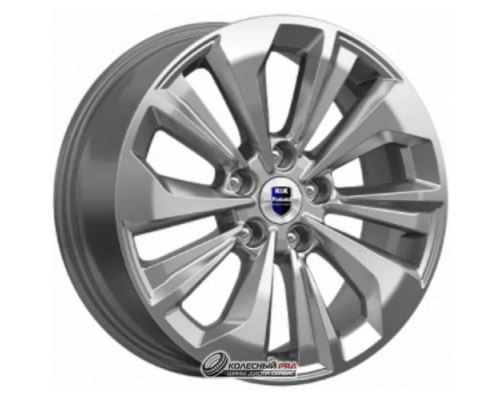 K&K Авиор 7x17 5*114.3 ET35 DIA67.1 Дарк платинум Литой