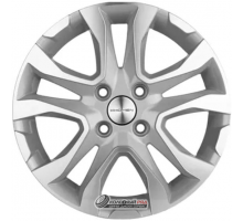 Khomen KHW 1503 6x15 4*100 ET50 DIA60.1 F-Silver-FP Литой