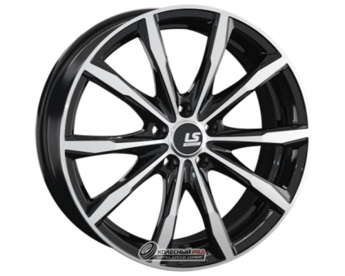 LS FlowForming RC38 8x19 5*108 ET45 DIA63.3 BKF Литой