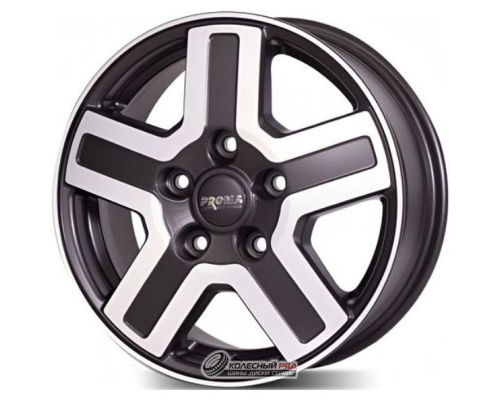 Proma Bus 6.5x16 5*118 ET68 DIA71.1 Алмаз матовый Литой