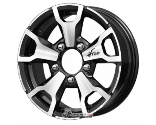 iFree Тайган 6x16 5*139.7 ET40 DIA98.1 Блэк Джек Литой