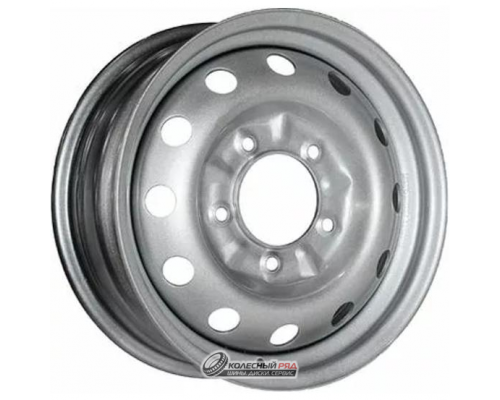 ТЗСК ВАЗ 2123 6x15 5*139.7 ET40 DIA98.5 Silver Штампованный