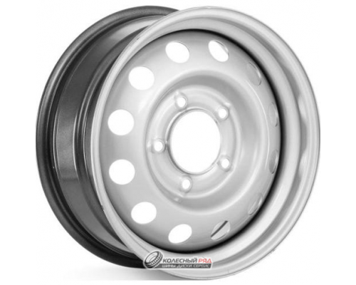 ТЗСК Lada Urban 4x4 6.5x16 5*139.7 ET40 DIA98.5 Silver Штампованный