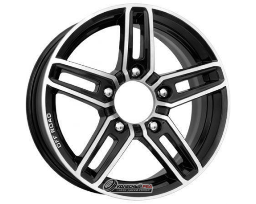 K&K Дон 6.5x16 5*139.7 ET40 DIA98 Алмаз черный Литой