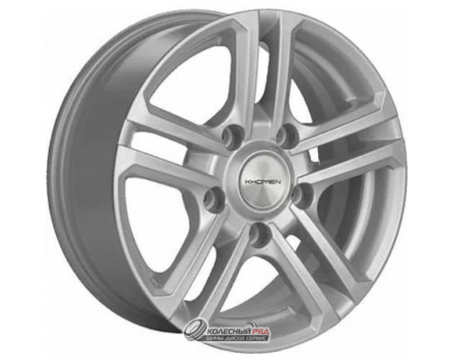Khomen KHW 1602 6.5x16 5*139.7 ET40 DIA98.5 F-Silver Литой