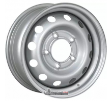Trebl 64G48L P 6x15 5*139.7 ET48 DIA98.6 Silver Штампованный
