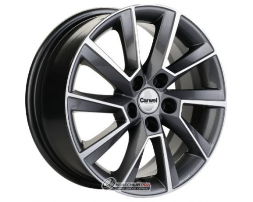 Carwel Иманта 6x16 5*100 ET45 DIA57.1 AGR Литой