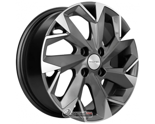 Khomen KHW 1508 6x15 4*100 ET46 DIA54.1 Gray-FP Литой