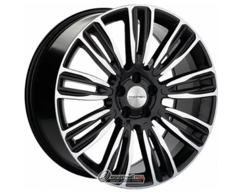 Khomen KHW 2004 8.5x20 5*120 ET45 DIA72.6 Black-FP Литой