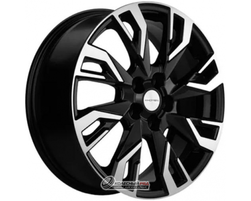 Khomen KHW 1809 7x18 5*112 ET43 DIA57.1 Black-FP Литой