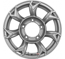 Khomen KHW 1505 5.5x15 5*139.7 ET5 DIA108.1 F-Silver Литой