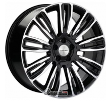 Khomen KHW 2004 8.5x20 5*108 ET45 DIA63.3 Black-FP Литой
