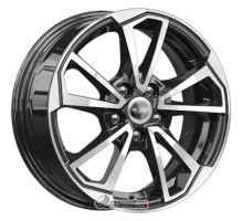 K&K КС1005 6x15 5*114.3 ET42 DIA67.1 Алмаз черный Литой