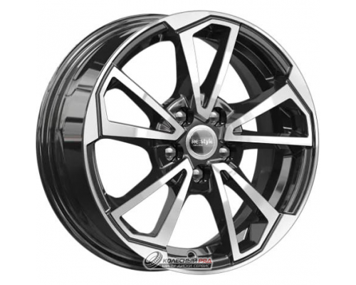 K&K КС1005 6x15 5*100 ET40 DIA57.1 Алмаз черный Литой