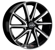 LS 1290 7x17 5*100 ET55 DIA56.1 BKF Литой