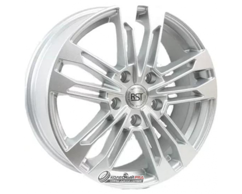 RST R167 7x17 5*120 ET55 DIA65.1 Silver Литой