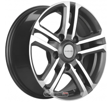 Khomen KHW 1602 6.5x16 5*139.7 ET40 DIA98.5 Gray-FP Литой