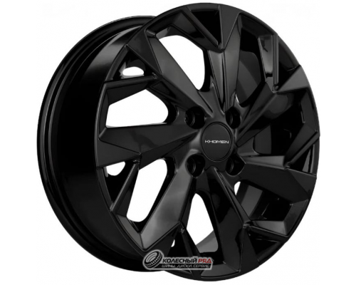 Khomen KHW 1402 5.5x14 4*98 ET35 DIA58.6 Black Литой