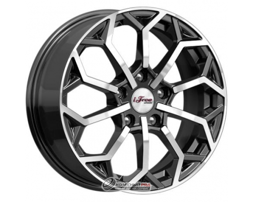 iFree Спейс-Нидл 6.5x16 5*108 ET47 DIA63.3 Блэк Джек Литой