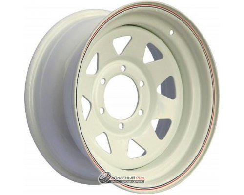 Off Road Wheels Toyota 8x17 5*150 ET25 DIA110.1 White Штампованный