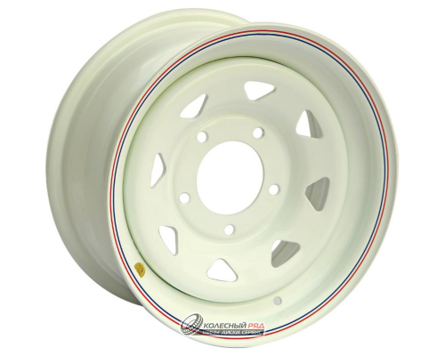Off Road Wheels Isuzu/Toyota/Nissan 8x17 6*139.7 ET10 DIA110.1 White Штампованный