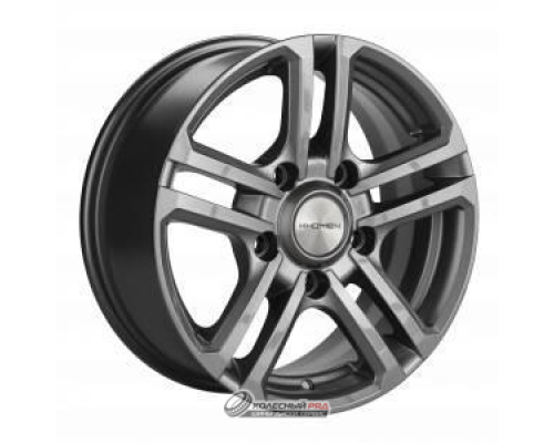 Khomen KHW 1602 6.5x16 5*139.7 ET35 DIA98.5 Black Литой