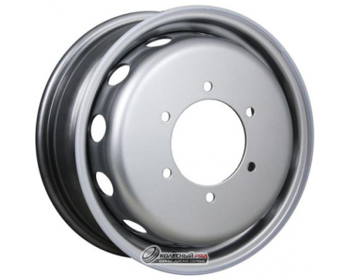 Trebl 9197 5.5x16 6*180 ET109.5 DIA138.8 Silver Штампованный