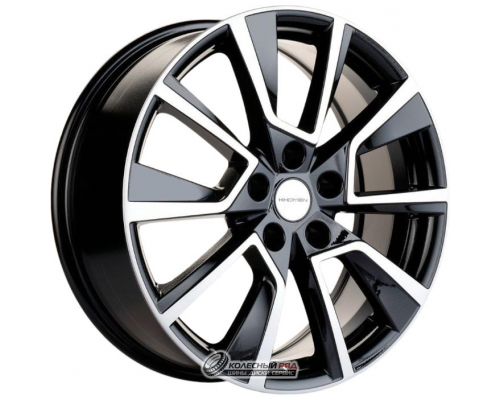Khomen KHW 1802 7x18 5*114.3 ET40 DIA66.1 Black-FP Литой
