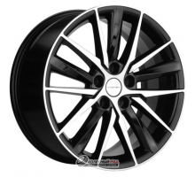 Khomen KHW 1807 8x18 5*114.3 ET40 DIA64.1 Black-FP Литой