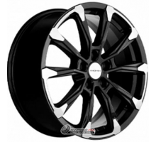 Khomen KHW 1808 7.5x18 5*114.3 ET40 DIA64.1 Black-FP Литой