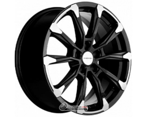 Khomen KHW 1808 7.5x18 5*108 ET35 DIA65.1 Black-FP Литой