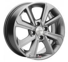 Khomen KHW 1501 6x15 4*100 ET50 DIA60.1 Gray Литой