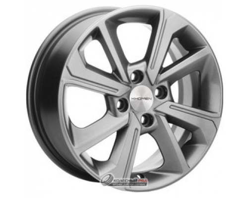 Khomen KHW 1501 6x15 4*100 ET50 DIA60.1 Gray Литой