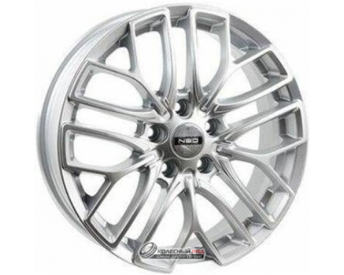 Neo 781 6.5x17 4*100 ET43 DIA60.1 Silver Литой