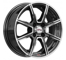 iFree Майами лайт 5.5x14 4*100 ET40 DIA67.1 Блэк Джек Литой
