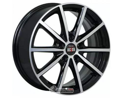 Alcasta M61 7x17 5*114.3 ET37 DIA66.6 BKF Литой