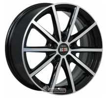 Alcasta M61 7x17 5*114.3 ET45 DIA54.1 BKF Литой