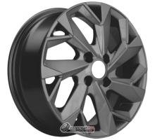 Khomen KHW 1402 5.5x14 4*100 ET43 DIA67.1 Gray Литой